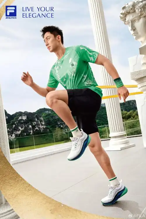 fila时尚运动代言人黄景瑜##fila glam-fitness