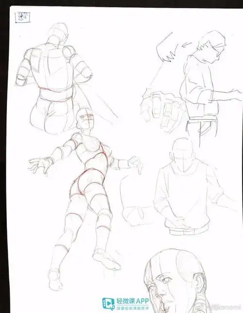 人物身体比例怎么画教你动漫全身比例的画法