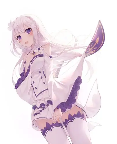 画师:momin 艾米莉娅(亦译:爱蜜莉雅),是日本轻小说《re:从零开始的