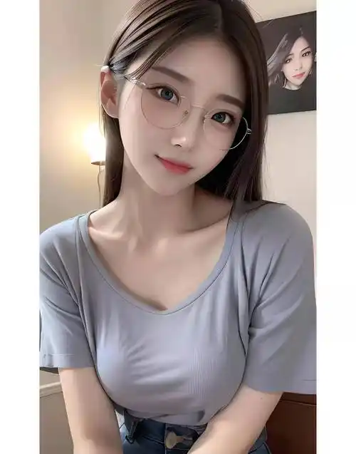 ai美颜|戴眼镜的妹子酷似斯文_女孩_感觉_女生