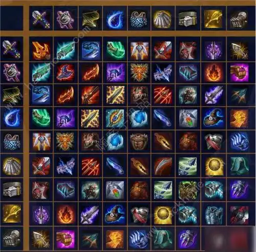 lol云顶之弈1016装备合成表1016全装备合成公式图高清