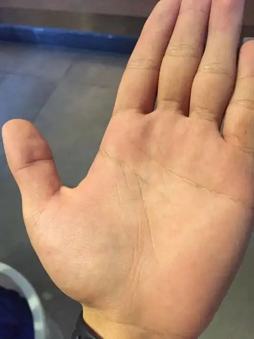 我是个男人,左手.