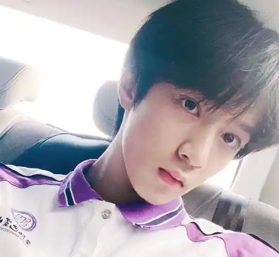 15岁刘耀文返校拍毕业照,路人镜头下好抢镜,"撕漫男"有了脸