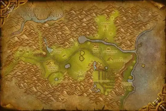 艾泽拉斯地理志东部王国篇 看魔兽地图学wow历史-新浪魔兽世界专区