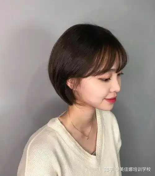 2021时尚有个性的挂耳短发 - 哈尔滨美发学校怎么样 - 知乎