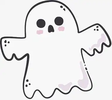 幽灵表情包png万圣节派对的幽灵aipng万圣节png小幽灵免扣psdpng手绘