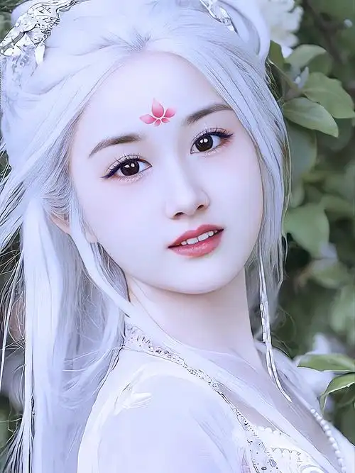 我也不再相信,真爱就会白头#古装造型  #白发魔女传  #古装美人图鉴