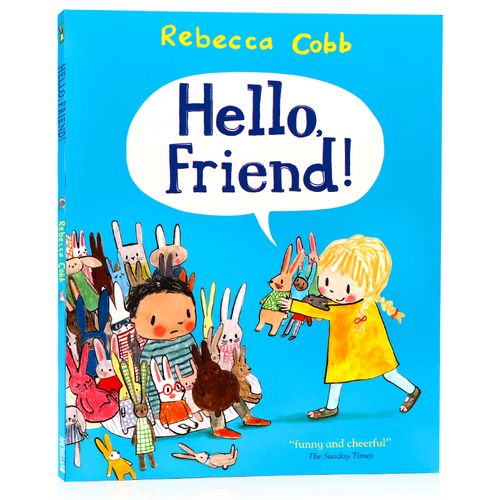 你好朋友 英文原版绘本 hello friend!
