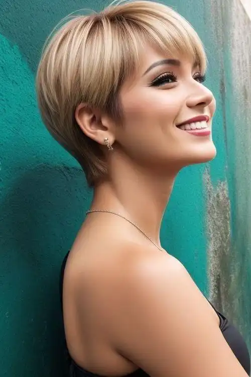 层次短发,为奔五奔六姐妹绽放年轻光彩|发型|脸型|发色|肤色|时尚元素