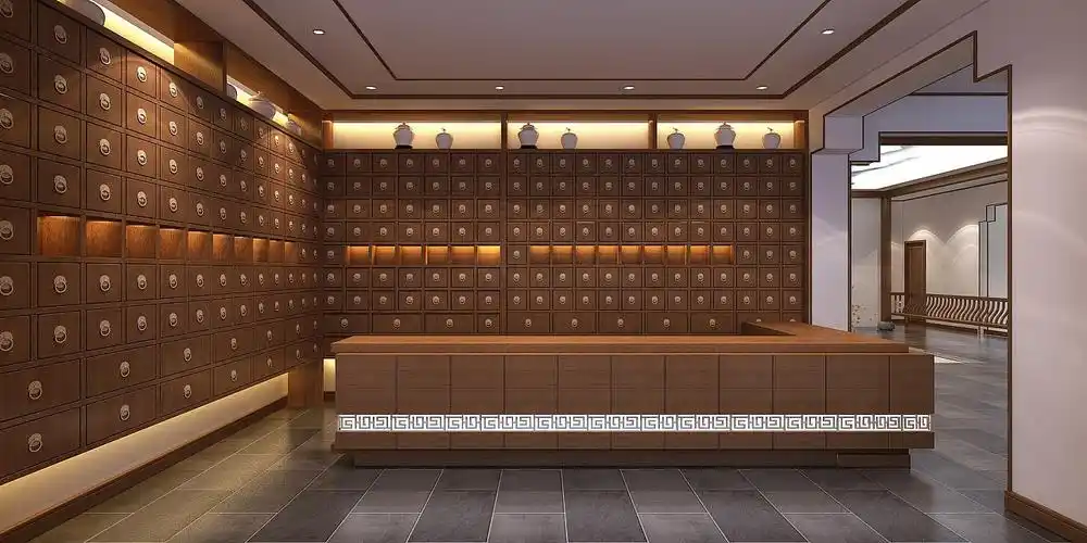 融入新中式风格,全新的中医馆装修设计