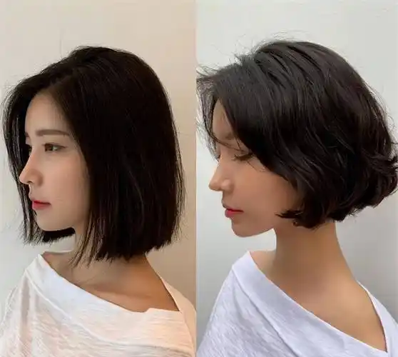 今年火了一种新发型,叫"齐肩锁骨发",减龄甜美,高个子也适合_短发