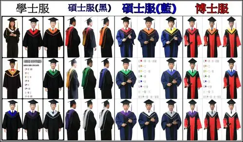 学士服/硕士服/博士服/校长服 出租租借台北板桥薪传服装~准备好了!(