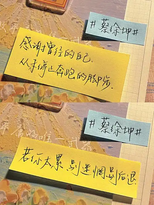 手写摘抄  #手写  #蔡徐坤语录  #蔡徐坤  #语录  #蔡徐坤ikun