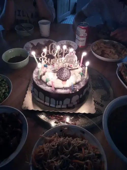 小可爱的美美生日会(^з^)