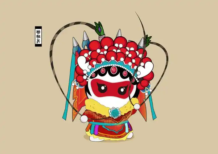 京剧卡通形象设计