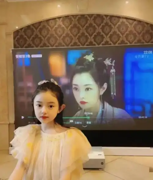 这个小女孩不简单,简直太像小时候的宋轶了!