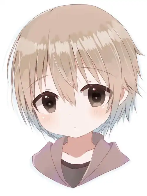 可爱动漫二次元男头男孩子赞评论更多