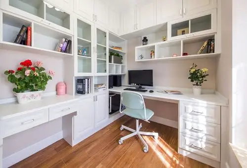 温馨863平法式别墅书房效果图片大全功能区木地板1图欧式豪华功能区