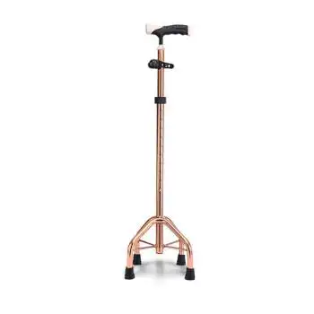 中拓医疗zotoyl拐杖拐棍老人手杖四脚拐扙防滑拐仗四角捌杖残疾人老年