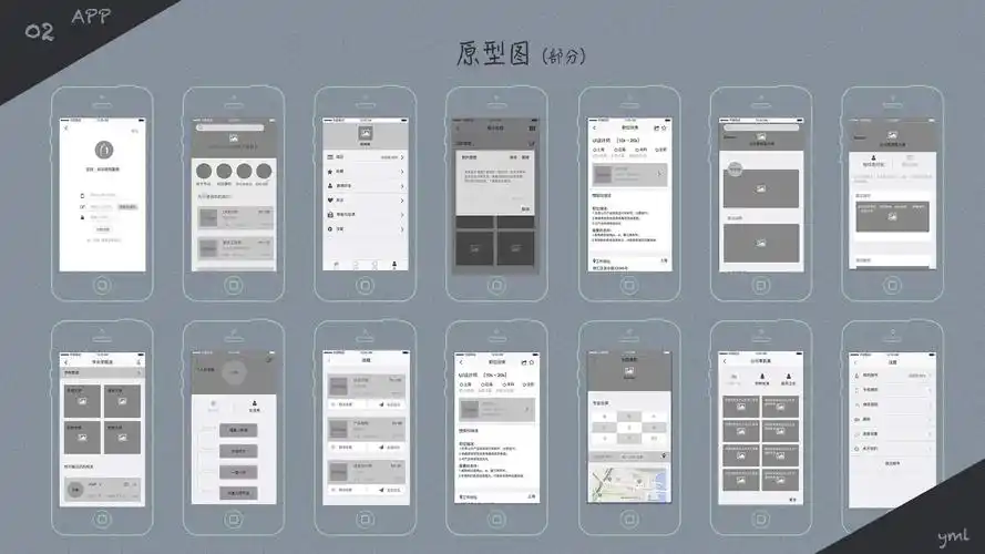 流艺(虚拟项目)原型图