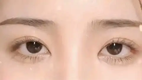 广尾开扇双眼皮简直不要太好看?