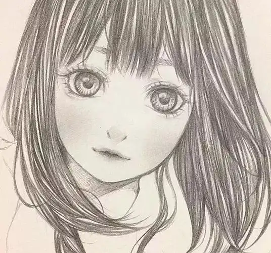 动漫人物素描,超适合画满一本速写本_素描入门_零二七艺考