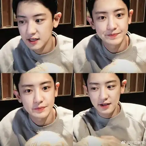 是状态超级好的素颜清爽帅哥!#朴灿烈直播状态#朴灿烈超话exo超话