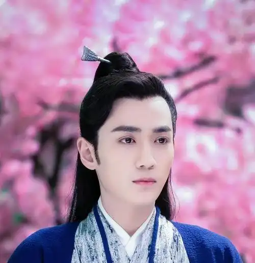 浓眉大眼的大帅哥朱一龙,就是古装美男的典型代表.