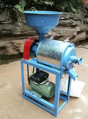 新品180家用小型磨粉机小麦面粉机