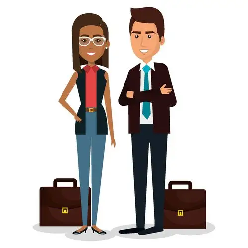 扁平化人物素材下载