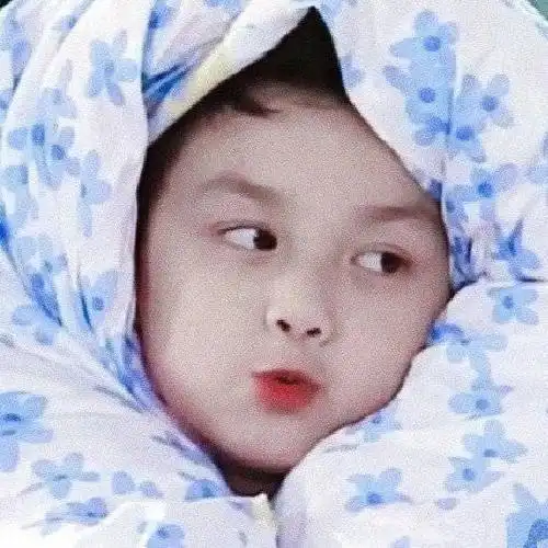 吴磊小时候的照片也很适合当头像啊