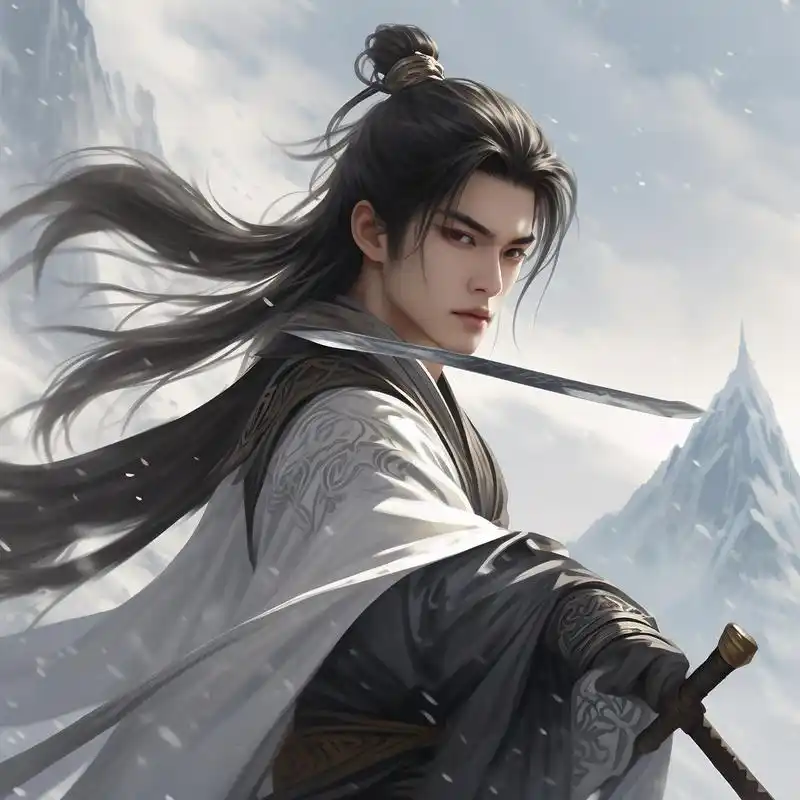 9515古风男剑客,侠气凛然头像98 仗剑走天涯,侠骨柔情,古风男