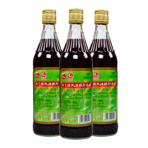 冯了性 风湿跌打药酒 500ml/瓶 祛风除湿 活血止痛 用于风寒温痹 手足