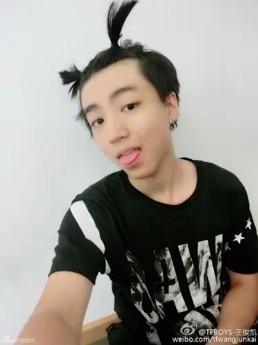 tfboys王俊凯扎小辫 (1/6)