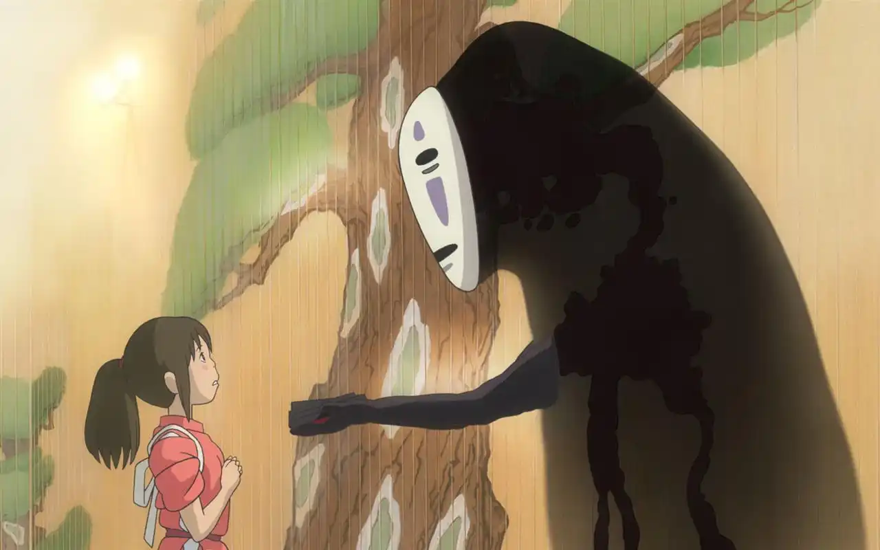 千与千寻无脸男图片桌面壁纸高清大图预览1680x1050_卡通动漫下载_美