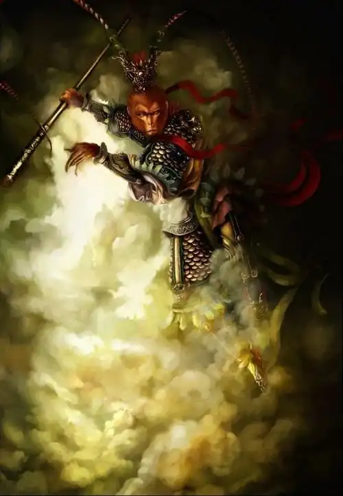 油画《西游记》