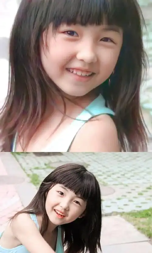 小时候的子枫妹妹#张子枫