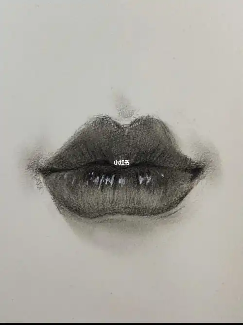 超详细素描嘴唇的画法