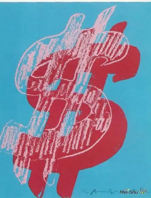 美元符号安迪沃霍尔andywarhol高清作品欣赏