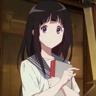 冰菓千反田爱瑠头像图片