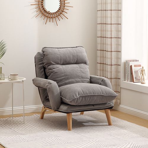 心影 懒人沙发榻榻米网红小户型阳台休闲椅卧室躺椅靠背椅子单人沙发