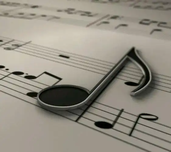 跳动的音乐字符图片音乐符号图片可爱版