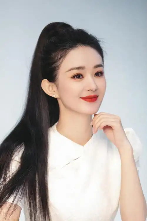 齐刘海的赵丽颖##赵丽颖