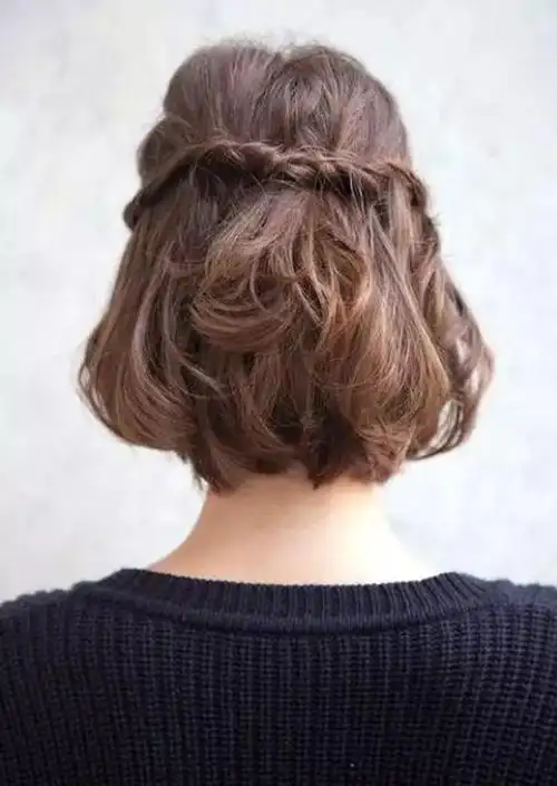 短发有哪些好看的扎发