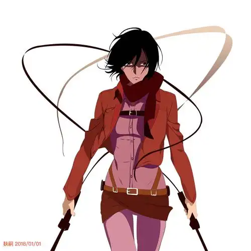 三笠|动漫|单幅漫画|麸嗣_原创作品-站酷(zcool)