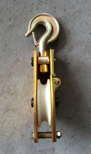 铁路接触网专用滑轮高铁放线滑车放线滑子双闭口单闭口滑轮