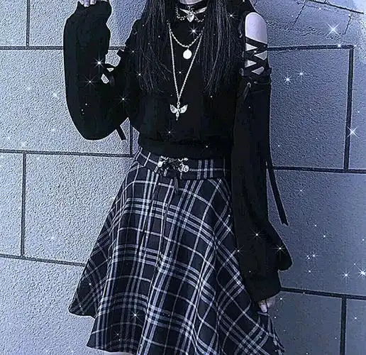 不露脸黑色女生头像/我不知道什么是年少轻狂只知道胜者为王