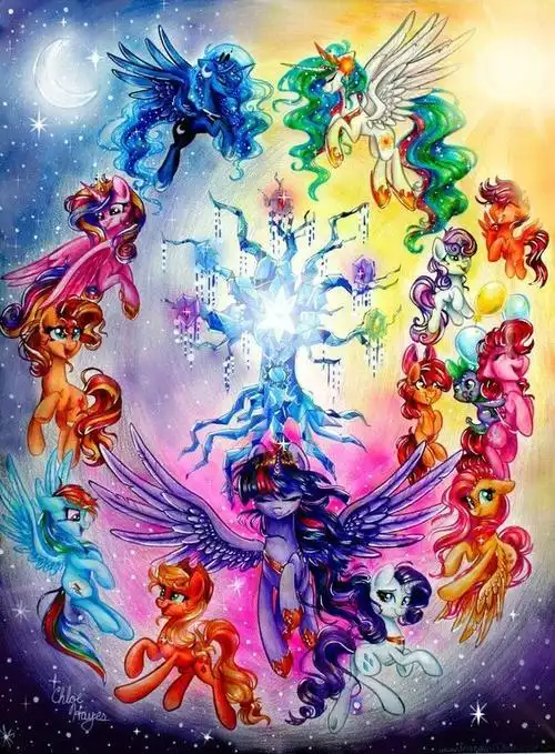 小马宝莉陆马天生不能是公主公主只能是天马和独角这是偏见