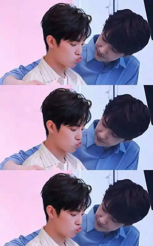 粉丝给肖战王一博p的合影,网友:史上最帅cp!