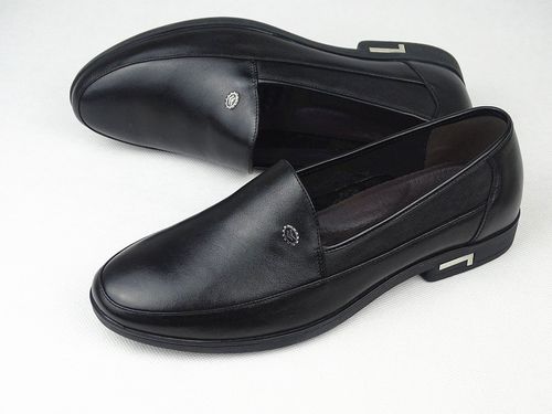 皮鞋单皮鞋透气短脸夏天皮套口头真皮英伦务正单鞋